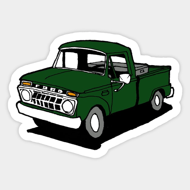 Forest F100 Sticker by William Gilliam